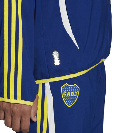 Veste survêtement Boca Juniors Retro bleu 2021/22