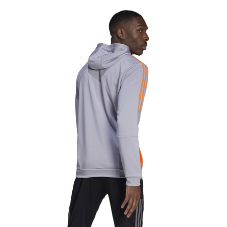Sweat à capuche Juventus gris orange 2021/22