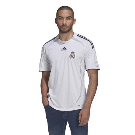 Maillot entraînement Real Madrid rétro blanc 2021/22