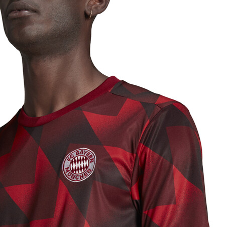 Maillot avant match Bayern Munich rouge 2022/23