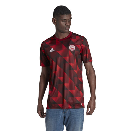 Maillot avant match Bayern Munich rouge 2022/23