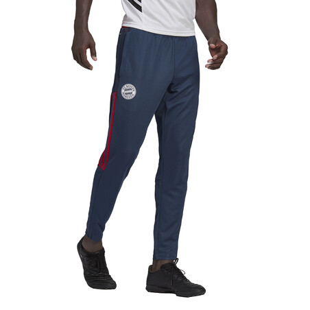 Pantalon survêtement Bayern Munich bleu rouge 2021/22