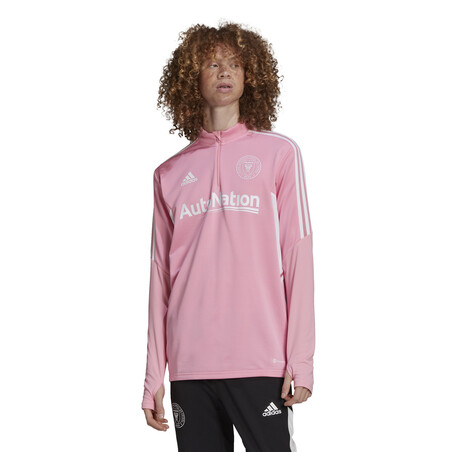 Sweat zippé Inter Miami rose 2022/2023
