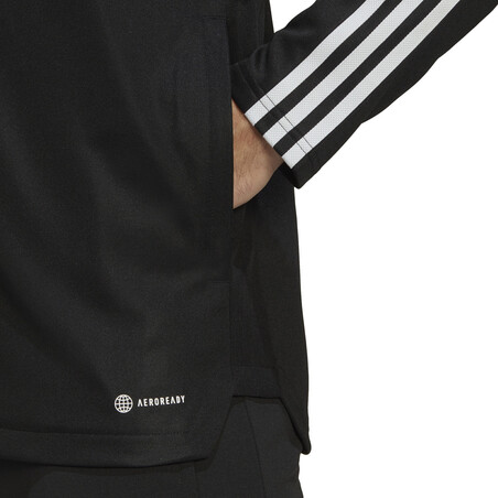 Veste survêtement adidas Tiro noir blanc