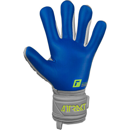 Gants gardien Reusch Attrakt Freegel Silver gris bleu