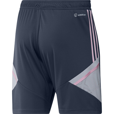 Short entraînement Arsenal gris rose 2022/23