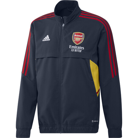 Veste survêtement Arsenal Woven bleu 2022/23