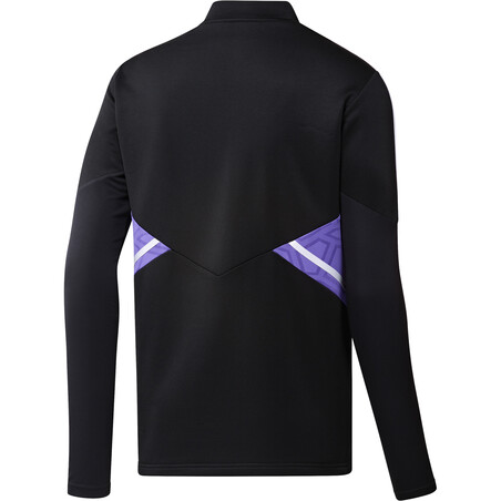 Sweat zippé Real Madrid noir violet 2022/23