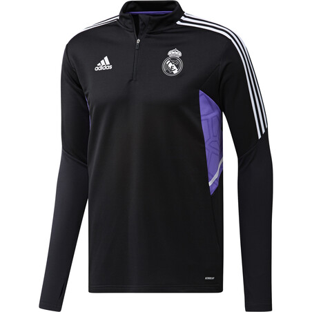 Sweat zippé Real Madrid noir violet 2022/23