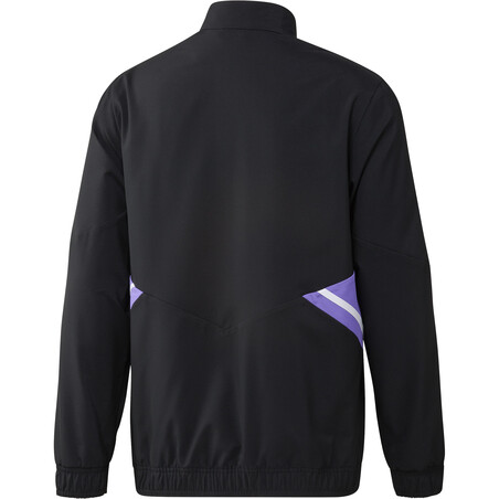 Veste survêtement Real Madrid Woven noir blanc 2022/23
