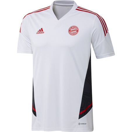 Maillot entraînement Bayern Munich blanc rouge 2022/23