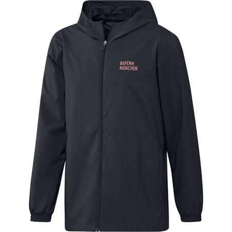 Veste à capuche Bayern Munich noir 2021/22