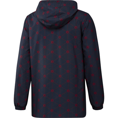 Veste à capuche Arsenal bleu rouge 2021/22