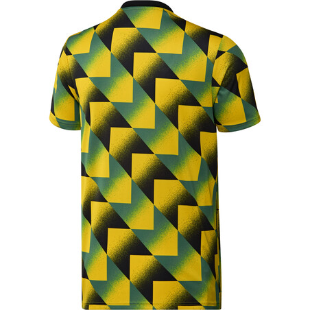 Maillot avant match Arsenal vert jaune 2022/23