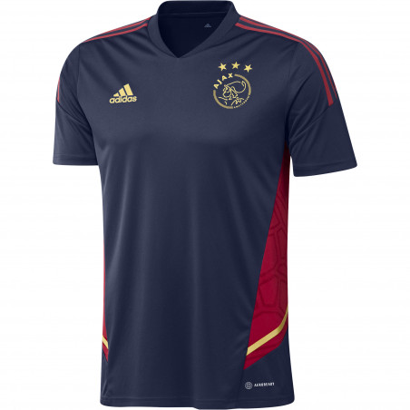 Maillot entraînement Ajax Amsterdam bleu rouge 2022/23