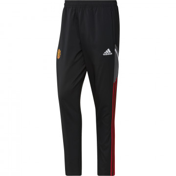 Pantalon survêtement Manchester United woven noir rouge 2022