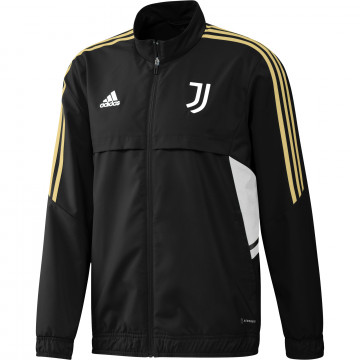 Veste survêtement Juventus woven noir or 2022/23
