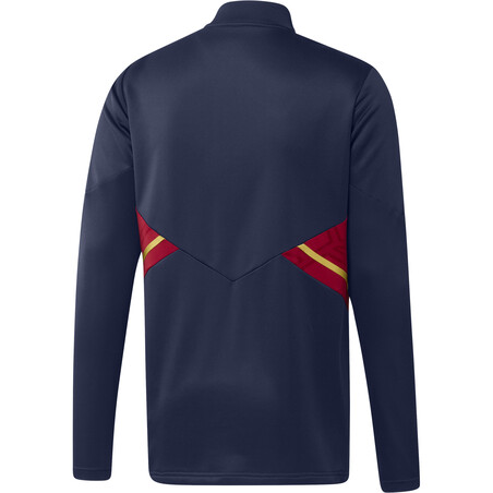 Sweat zippé Ajax Amsterdam bleu rouge 2022/23