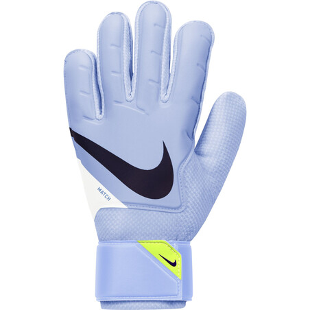 Gants gardien Nike Grip 3 bleu jaune sur