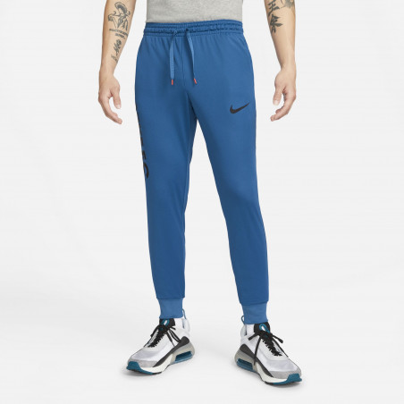Pantalon survêtement Nike F.C. bleu noir