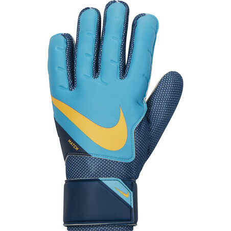 Gants gardien Nike Match bleu orange