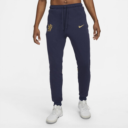 Pantalon survêtement Chelsea Fleece bleu or 2021/22