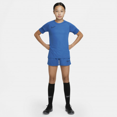 Maillot entraînement junior Nike Academy bleu noir