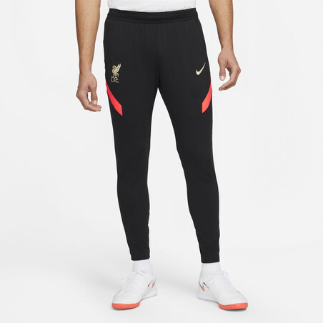 Pantalon survêtement Liverpool Strike noir rouge 2021/22