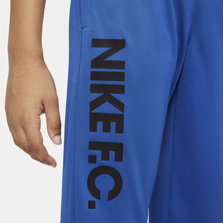 Pantalon survêtement junior Nike F.C. bleu