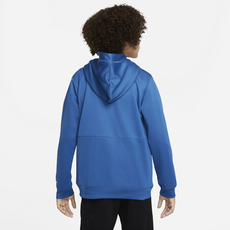 Sweat à capuche junior Nike F.C. bleu