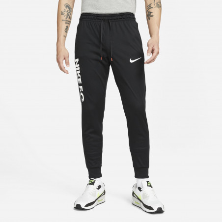 Pantalon survêtement Nike F.C. noir blanc