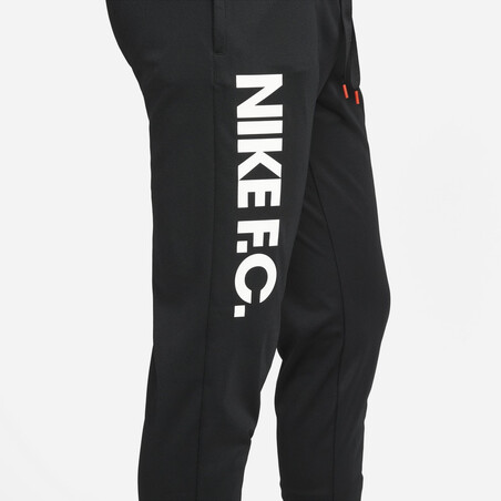 Pantalon survêtement Nike F.C. noir blanc