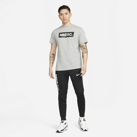 Pantalon survêtement Nike F.C. noir blanc