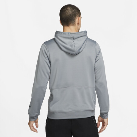 Sweat à capuche Nike F.C. gris