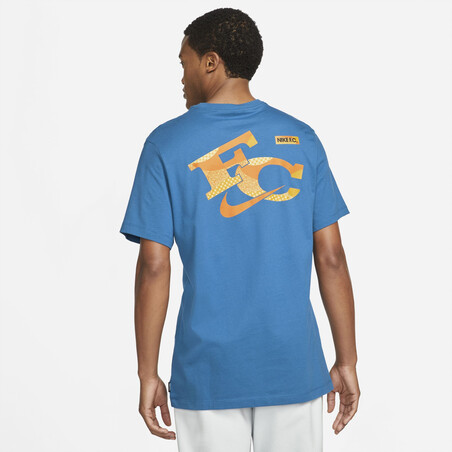 T-shirt Nike F.C. graphic bleu orange