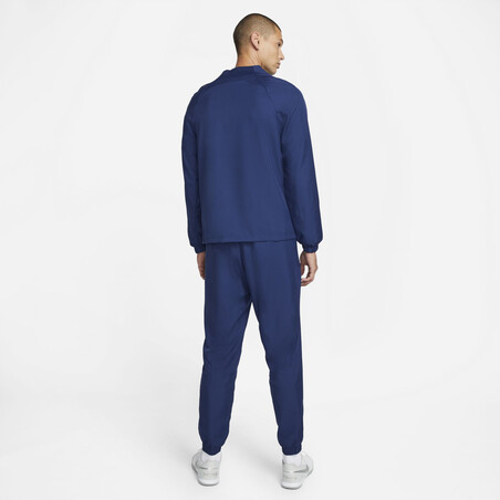 Ensemble survêtement FC Barcelone Academy bleu orange 2021/22