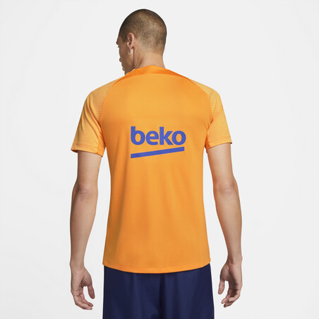 Maillot entraînement FC Barcelone orange 2021/22