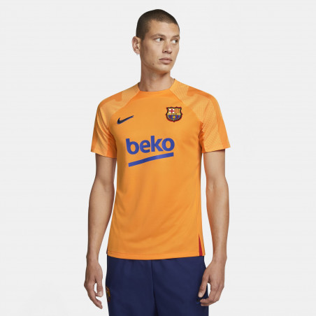 Maillot entraînement FC Barcelone orange 2021/22