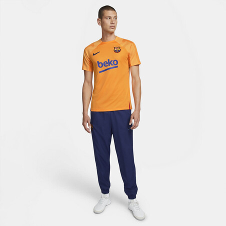 Maillot entraînement FC Barcelone orange 2021/22