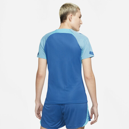 Maillot entraînement Femme Nike Strike bleu