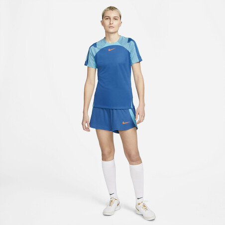 Maillot entraînement Femme Nike Strike bleu