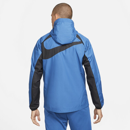 Veste imperméable Nike F.C. bleu noir