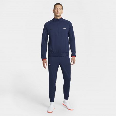 Ensemble survêtement Nike F.C. bleu orange