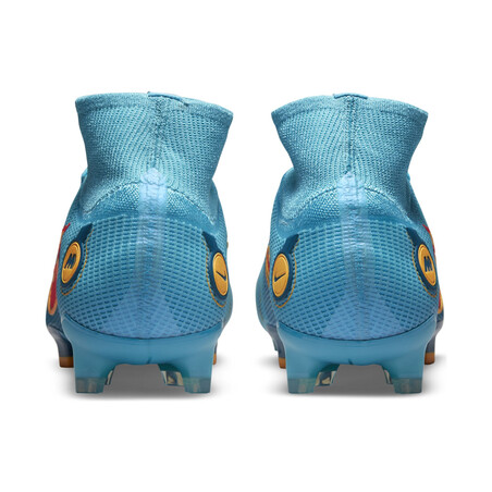 Nike Mercurial Superfly 8 Elite FG bleu jaune