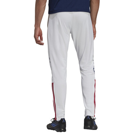 Pantalon survêtement adidas Tiro blanc rouge