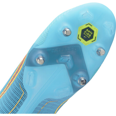 Nike Mercurial Superfly 8 Elite SG-PRO bleu jaune