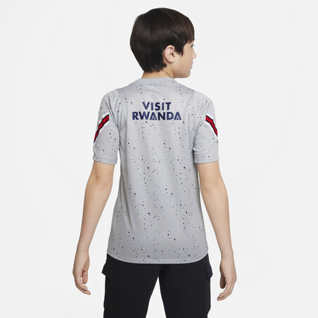 Maillot entraînement junior PSG Strike gris bleu 2021/22