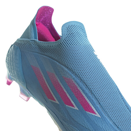 adidas X Speedflow+ FG bleu rose