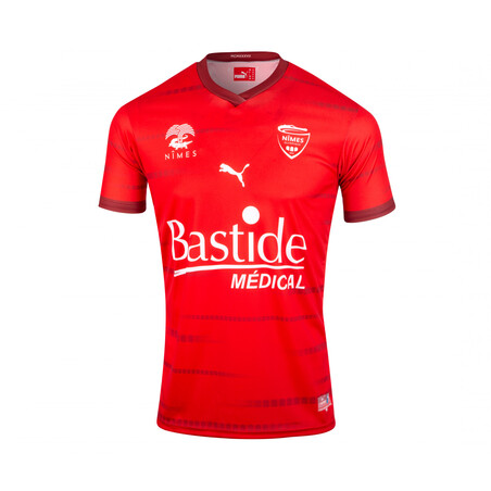Maillot junior Nîmes Olympique domicile 2021/22