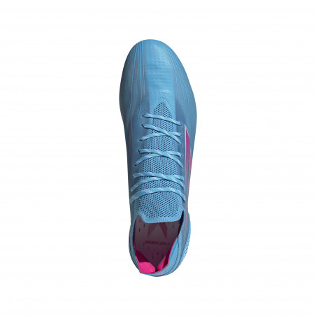 adidas X Speedflow.1 FG bleu rose